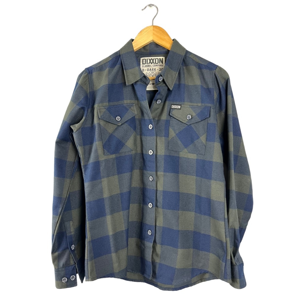 FINAL SALE RARE DIXXON Women's Flannel D-Dark-30 | Size Medium